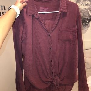 Long sleeve button up